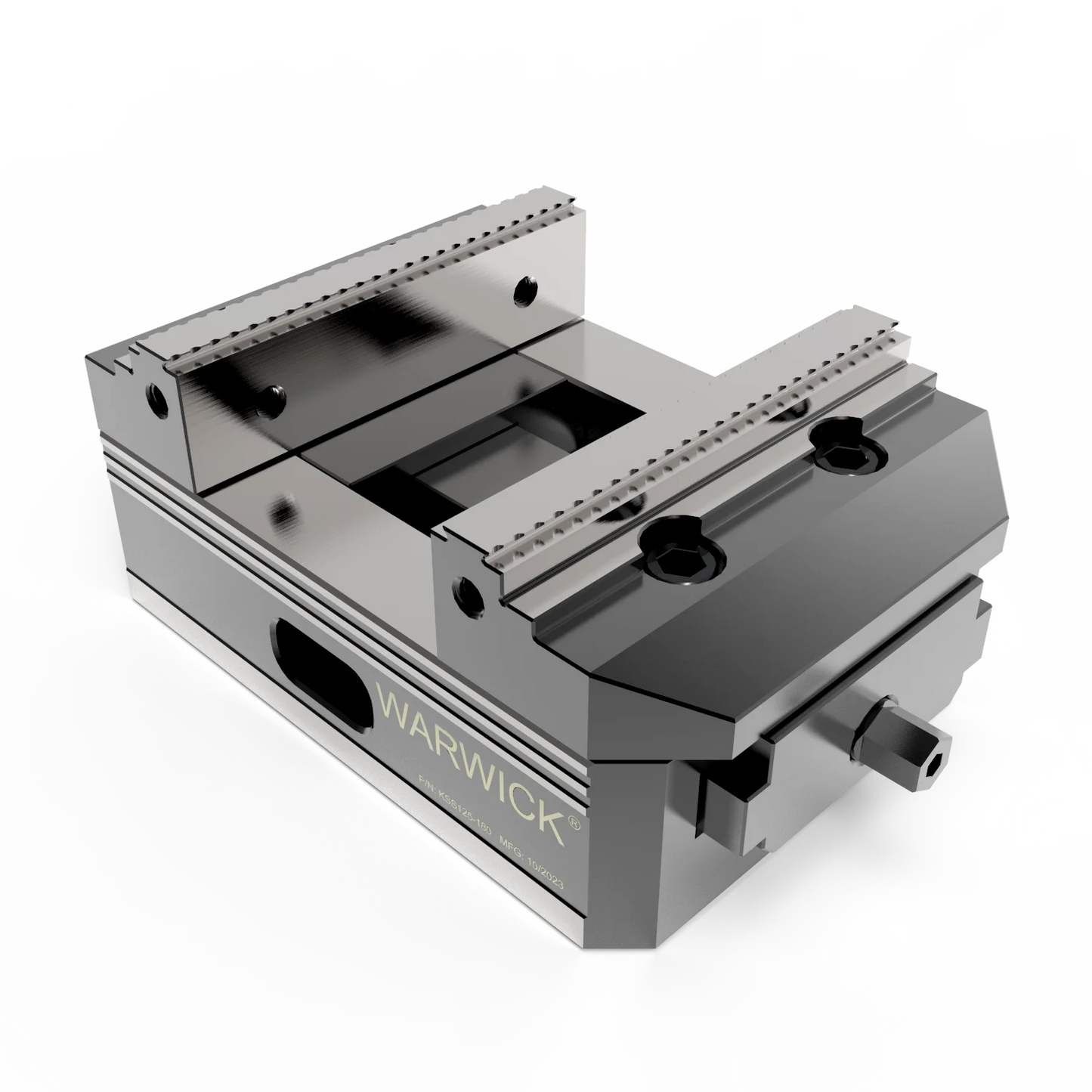 Discover the KSS125-300 Precision Universal Self-Centering Vise - Versatile 5-Axis Clamping for Optimal Performance