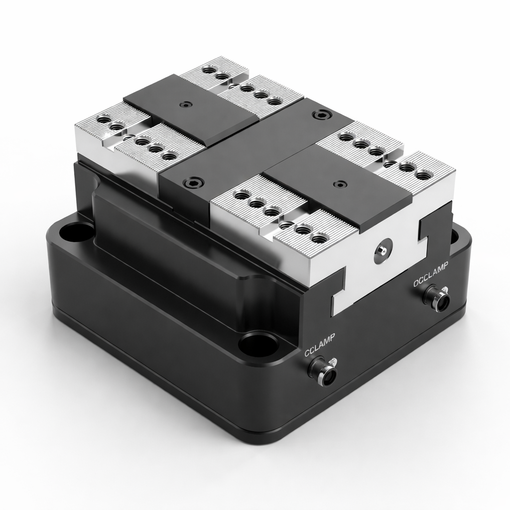 Etau pneumatique MSP125 - 25 kN