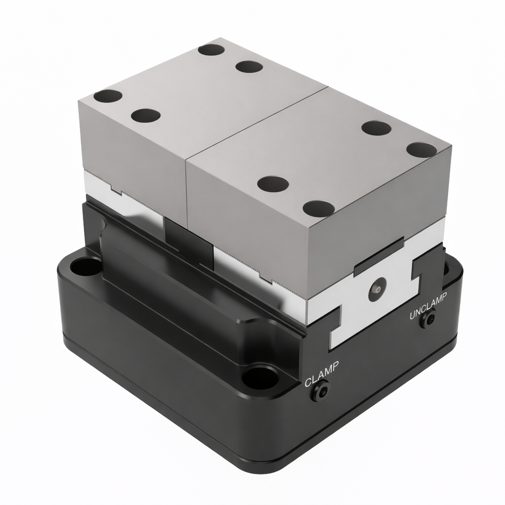 Etau pneumatique MSP125 - 25 kN