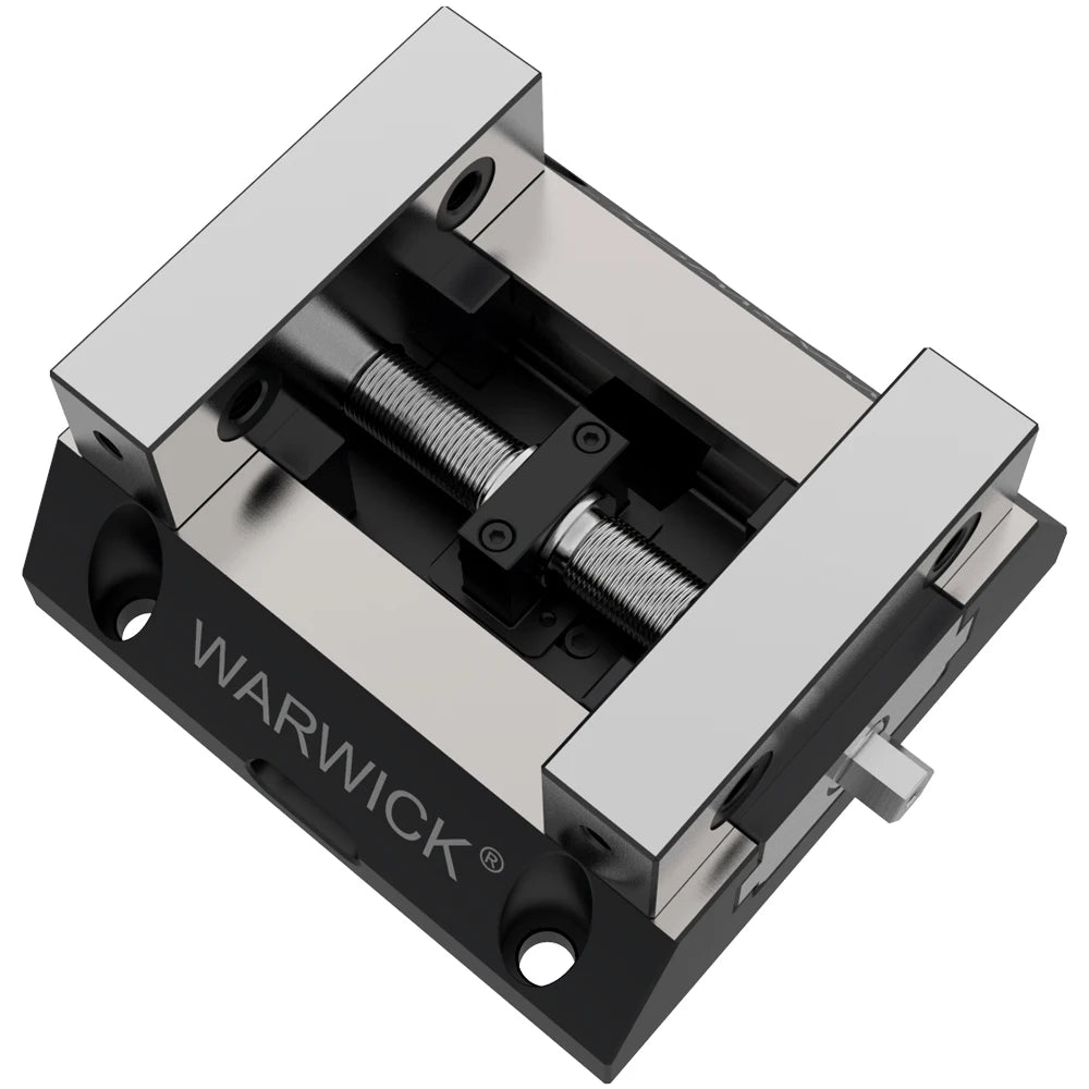 Discover the WARWICK KSF-125-180A Precision Quick Change 5-Axis Self-Centering Vise for Ultimate Clamping Efficiency