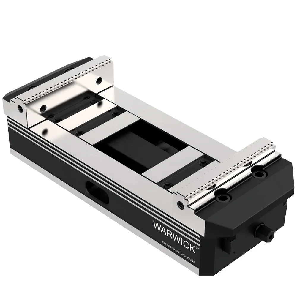 Discover the KSS125-300 Precision Universal Self-Centering Vise - Versatile 5-Axis Clamping for Optimal Performance