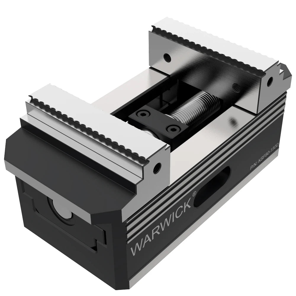 WARWICK KSF80-150D - Étau Concentrique Auto-Centrant à 5 Axes, Système de Serrage Manuel pour Précision et Performance Optimale en Atelier