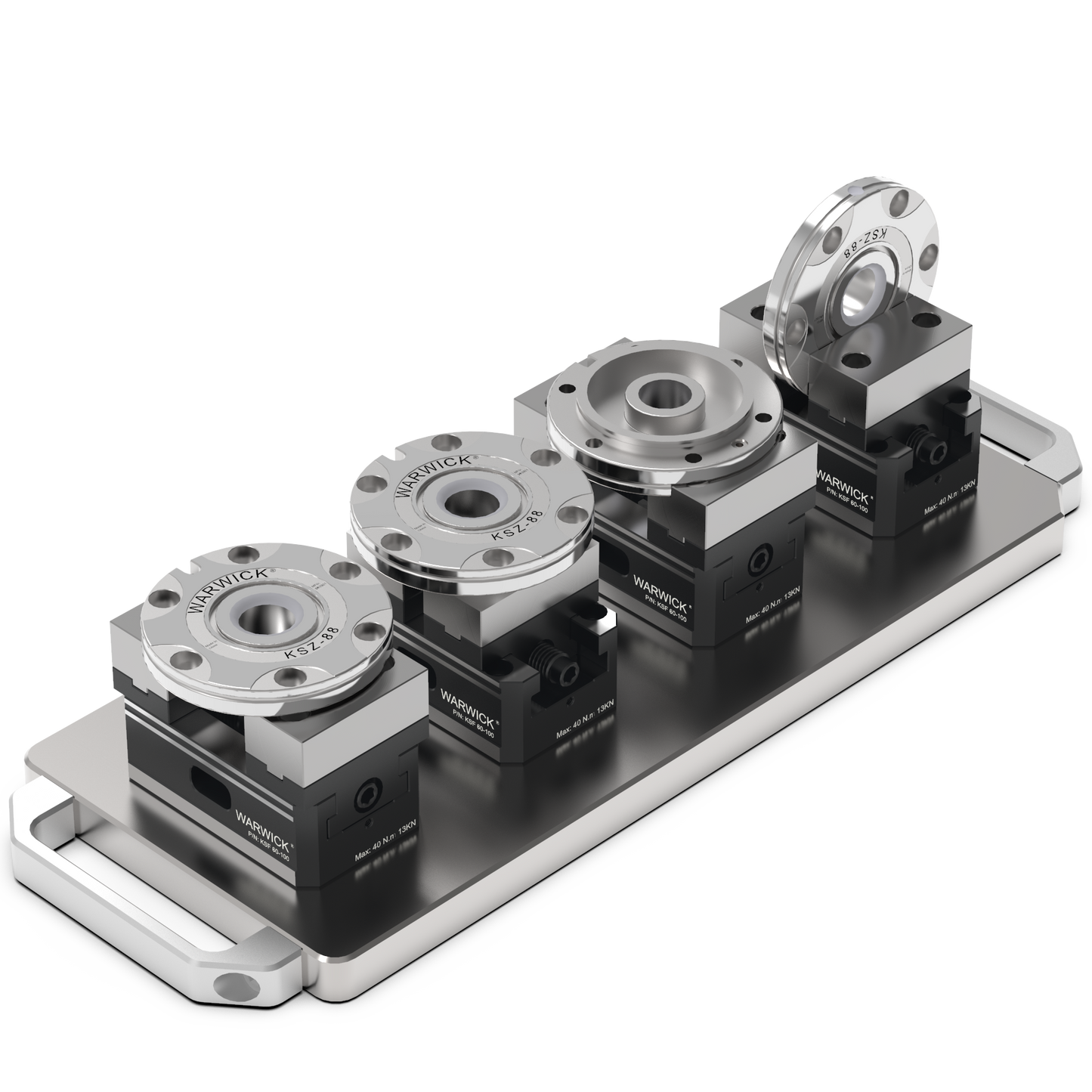 Etau KSF75 ouverture 100 mm - 15 kN