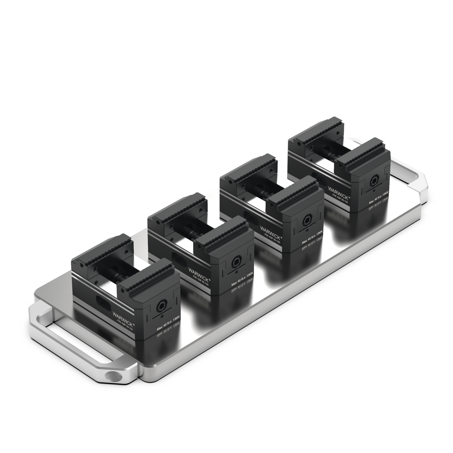 Etau KSF75 ouverture 100 mm - 15 kN
