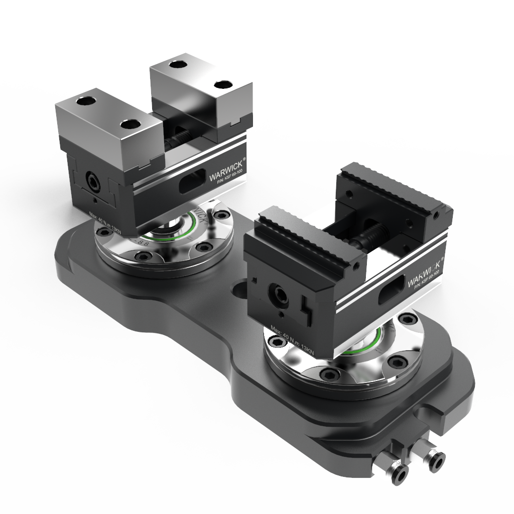 Etau KSF75 ouverture 100 mm - 15 kN