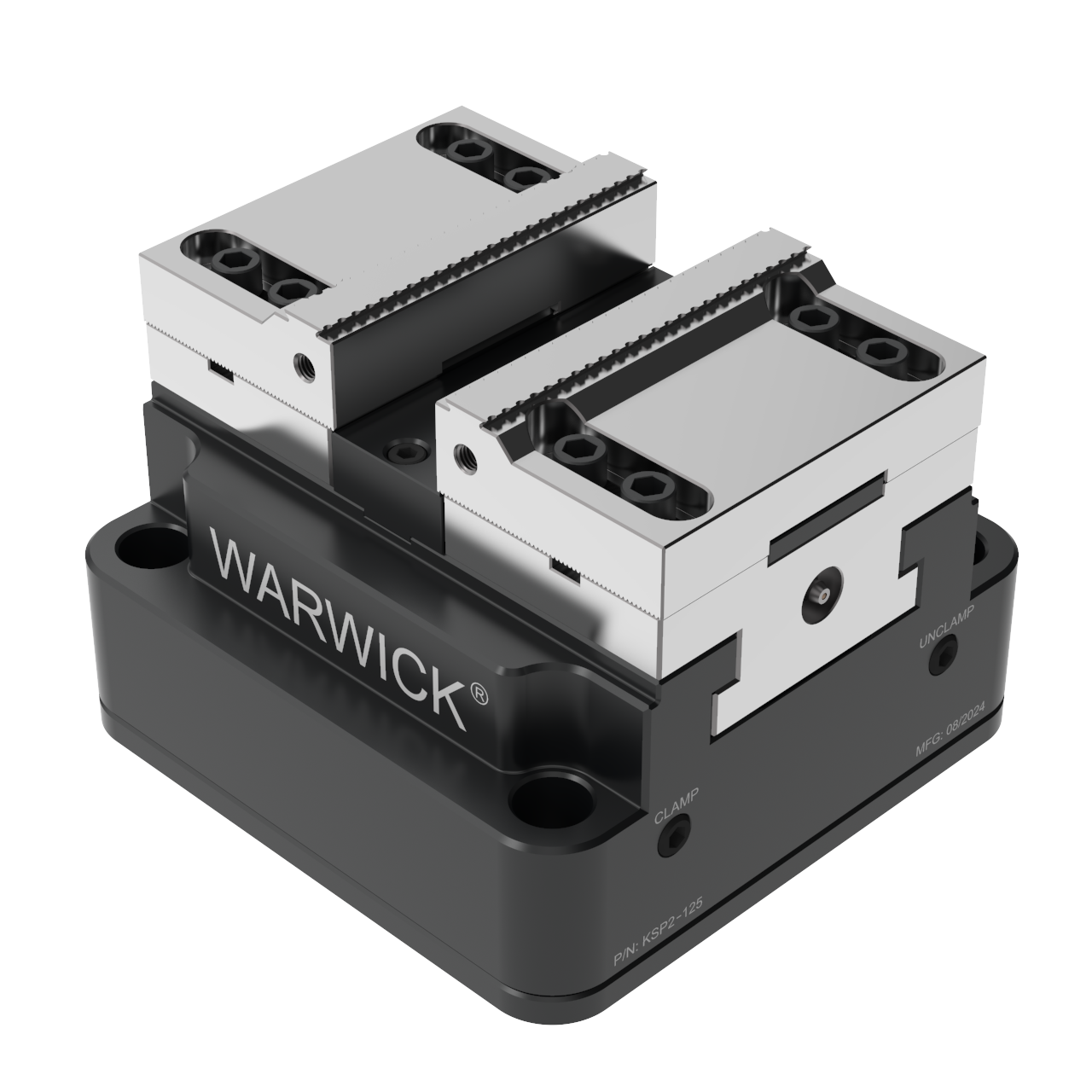 Etau pneumatique KSP125 - 25 kN