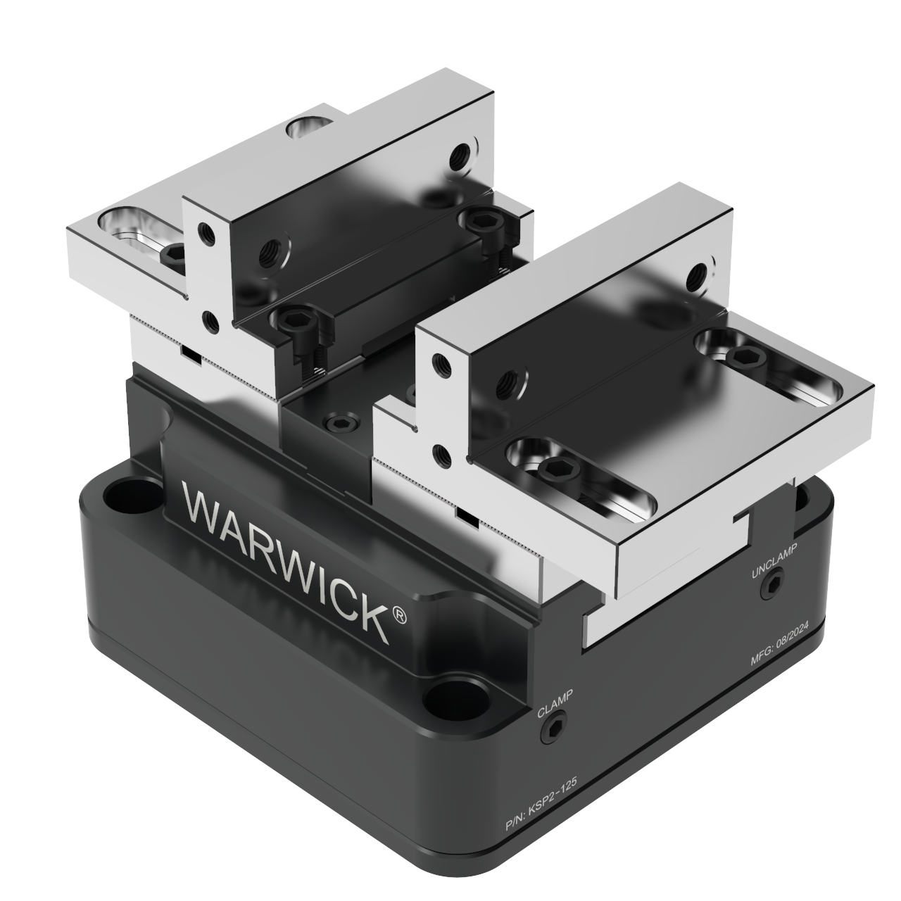 Etau pneumatique KSP125 - 25 kN
